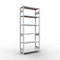 Schulte Lagertechnik Rayonnage à tablettes Système enfichable MultiPlus250, rayonnage de base, 6 tablettes, entretoise croisée, L 1000 x P 400 x H 2500 mm, gris clair RAL 7035