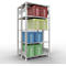 SCHULTE Lagertechnik - Rayonnage de base double emboîtable Type 150 - 2000x1000x2x400 mm 2x5 tablettes