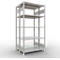 SCHULTE Lagertechnik - Rayonnage de base double emboîtable Type 150 - 2000x1000x2x400 mm 2x5 tablettes