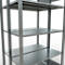 SCHULTE Lagertechnik - Rayonnage de base double emboîtable type 150 - 2000x1000x2x400 mm galv. 2x5 tablettes