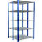 SCHULTE Lagertechnik - Rayonnage de base double emboîtable Type 150 - 2000x1000x2x500 mm 2x5 tablettes