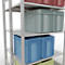 SCHULTE Lagertechnik - Rayonnage de base double emboîtable Type 150 - 2000x1000x2x500 mm 2x5 tablettes