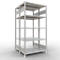 SCHULTE Lagertechnik - Rayonnage de base double emboîtable Type 150 - 2000x1000x2x500 mm 2x5 tablettes