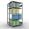SCHULTE Lagertechnik - Rayonnage de base double emboîtable type 150 - 2000x1000x2x500 mm galv. 2x5 tablettes
