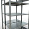SCHULTE Lagertechnik - Rayonnage de base double emboîtable type 150 - 2000x1000x2x500 mm galv. 2x5 tablettes