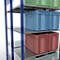 SCHULTE Lagertechnik - Rayonnage de base double emboîtable Type 150 - 2000x1000x2x600 mm 2x5 tablettes