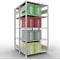 SCHULTE Lagertechnik - Rayonnage de base double emboîtable Type 150 - 2000x1000x2x600 mm 2x5 tablettes