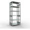 SCHULTE Lagertechnik - Rayonnage de base double emboîtable type 150 - 2500x1000x2x300 mm galv. 2x6 tablettes