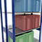 SCHULTE Lagertechnik - Rayonnage de base double emboîtable Type 150 - 2500x1000x2x400 mm 2x6 tablettes