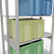 SCHULTE Lagertechnik - Rayonnage de base double emboîtable Type 150 - 2500x1000x2x400 mm 2x6 tablettes