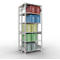 SCHULTE Lagertechnik - Rayonnage de base double emboîtable Type 150 - 2500x1000x2x400 mm 2x6 tablettes