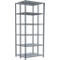 SCHULTE Lagertechnik - Rayonnage de base double emboîtable type 150 - 2500x1000x2x400 mm galv. 2x6 tablettes