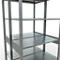 SCHULTE Lagertechnik - Rayonnage de base double emboîtable type 150 - 2500x1000x2x500 mm galv. 2x6 tablettes