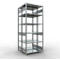 SCHULTE Lagertechnik - Rayonnage de base double emboîtable type 150 - 2500x1000x2x500 mm galv. 2x6 tablettes