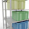 SCHULTE Lagertechnik - Rayonnage de base double emboîtable Type 150 - 2500x1000x2x600 mm 2x6 tablettes