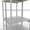 SCHULTE Lagertechnik - Rayonnage de base double emboîtable Type 150 - 2500x1000x2x600 mm 2x6 tablettes
