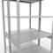 SCHULTE Lagertechnik - Rayonnage de base double emboîtable Type 150 - 2500x1000x500 mm, 2x6 tablettes