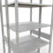 SCHULTE Lagertechnik - Rayonnage de base double emboîtable Type 150 - 3000x1000x2x400 mm 2x7 tablettes