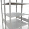 SCHULTE Lagertechnik - Rayonnage de base double emboîtable Type 150 - 3000x1000x2x500 mm 2x7 tablettes