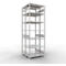 SCHULTE Lagertechnik - Rayonnage de base double emboîtable Type 150 - 3000x1000x2x500 mm 2x7 tablettes