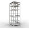 SCHULTE Lagertechnik - Rayonnage de base double emboîtable Type 150 - 3000x1000x2x600 mm 2x7 tablettes