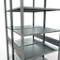 SCHULTE Lagertechnik - Rayonnage de base double emboîtable type 150 - 3000x1000x2x600 mm galv. 2x7 tablettes