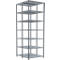 SCHULTE Lagertechnik - Rayonnage de base double emboîtable type 150 - 3000x1000x2x600 mm galv. 2x7 tablettes