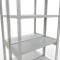 SCHULTE Lagertechnik - Rayonnage de base double système enfichable MULTIPlus250 - 3000x1000x(2x400) mm, 14 tablettes, galvanisé