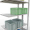 SCHULTE Lagertechnik - Rayonnage double emboîtable Modèle 150 - 2000x1000x2x300 mm 2x5 tablettes