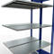 SCHULTE Lagertechnik - Rayonnage double emboîtable Modèle 150 - 2000x1000x2x400 mm 2x5 tablettes