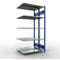 SCHULTE Lagertechnik - Rayonnage double emboîtable Modèle 150 - 2000x1000x2x400 mm 2x5 tablettes