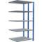 SCHULTE Lagertechnik - Rayonnage double emboîtable Modèle 150 - 2000x1000x2x400 mm 2x5 tablettes