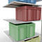 SCHULTE Lagertechnik - Rayonnage double emboîtable Modèle 150 - 2000x1000x2x500 mm 2x5 tablettes