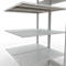 SCHULTE Lagertechnik - Rayonnage double emboîtable Modèle 150 - 2000x1000x2x500 mm 2x5 tablettes