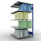 SCHULTE Lagertechnik - Rayonnage double emboîtable Modèle 150 - 2000x1000x2x600 mm 2x5 tablettes