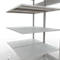 SCHULTE Lagertechnik - Rayonnage double emboîtable Modèle 150 - 2000x1000x2x600 mm 2x5 tablettes