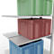 SCHULTE Lagertechnik - Rayonnage double emboîtable Modèle 150 - 2500x1000x2x400 mm 2x6 tablettes