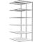 SCHULTE Lagertechnik - Rayonnage double emboîtable Modèle 150 - 2500x1000x2x600 mm 2x6 tablettes