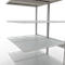 SCHULTE Lagertechnik - Rayonnage double emboîtable Modèle 150 - 2500x1000x2x600 mm 2x6 tablettes
