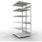 SCHULTE Lagertechnik - Rayonnage double emboîtable Modèle 150 - 2500x1000x2x600 mm 2x6 tablettes