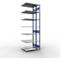 SCHULTE Lagertechnik - Rayonnage double emboîtable Modèle 150 - 3000x1000x2x400 mm 2x7 tablettes