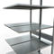 SCHULTE Lagertechnik - Rayonnage double emboîtable Modèle 150 - 3000x1000x2x500 mm galv. 2x7 tablettes