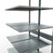 SCHULTE Lagertechnik - Rayonnage double emboîtable Modèle 150 - 3000x1000x2x600 mm galv. 2x7 tablettes