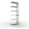 SCHULTE Lagertechnik Rayonnage double emboîtable, MULTIPlus250, 3000x1000x(2x300) mm, 14 tablettes, galvanisé