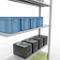 SCHULTE Lagertechnik - Stapelaanbouw met lengtebout - 2000x1300x300 mm, type 150 kg
