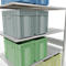 SCHULTE Lagertechnik - Stapelaanbouw met lengtebout - 3000x1300x800 mm, type 150 kg