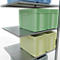 SCHULTE Lagertechnik - Stapelanker met lengtebout - 3000x1000x800 mm, type 150 kg