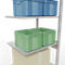 SCHULTE Lagertechnik - stapelbak met lengtebout - 2500x750x600 mm, type 150 kg