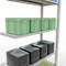 SCHULTE Lagertechnik - Stapelbak met lengtevergrendeling - 2000x1000x400 mm, type 150 kg