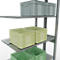 SCHULTE Lagertechnik - Steck.Doppelanbauregal Typ 150 - 2500x1000x2x300 mm verz.2x6 Böden